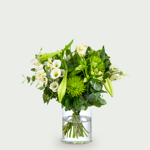 Bouquet fleurs blanches petit