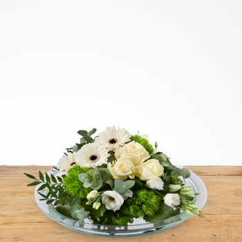 Arrangement de fleurs blanches