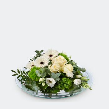 Arrangement de fleurs blanches