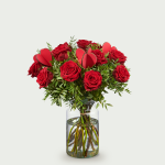 Bouquet Roos rouge love petit