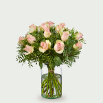 Bouquet Roos rose moyen