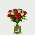 Bouquet Roos rouge-rose petit