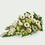 Bouquet de deuil Intense blanc - grand