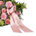 Rouwboeket Intens roze
