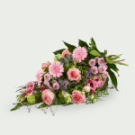 Bouquet funéraire Intense rose - petit